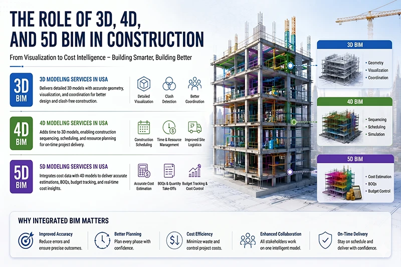 5D BIM model integrated with real-time cost data