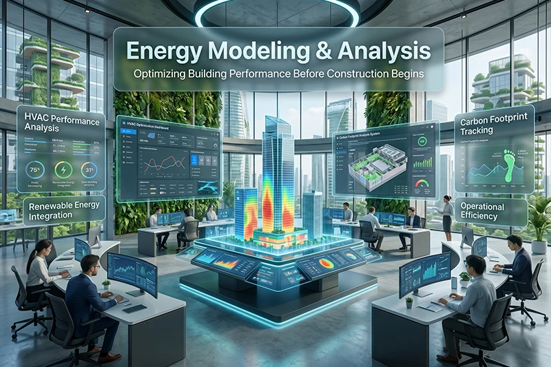 Sustainable building design with 6D BIM services in USA