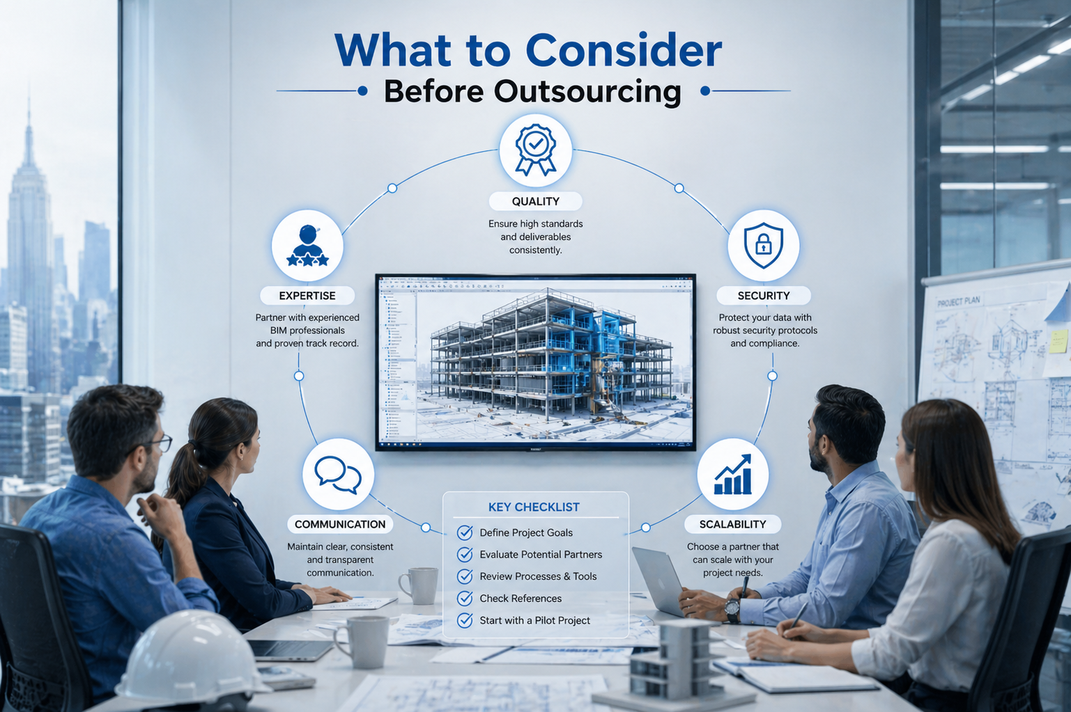 Point cloud to Revit services converting scan data into 3D BIM models