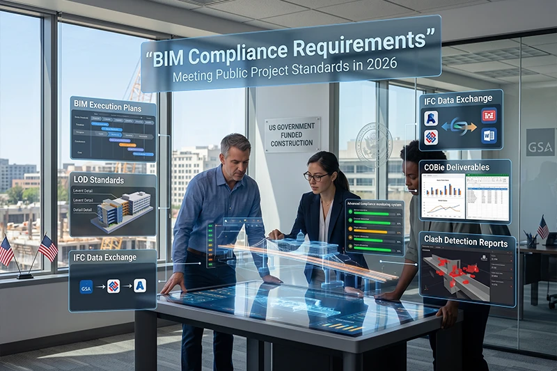 State-Wise BIM Mandates and Compliance Requirements in the USA