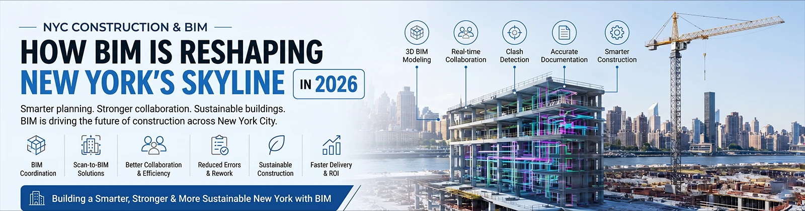NYC Construction & BIM: How BIM Is Reshaping New York's Skyline in 2026